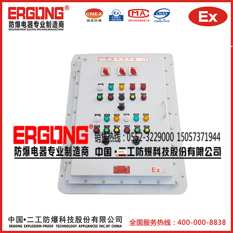 二工防爆配電箱內裝施耐德元件